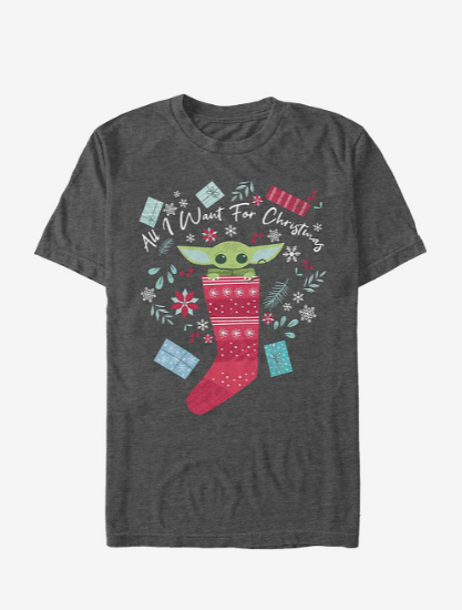 all i want for christmas t shirt